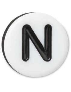 Jibbitz Crocs N Tiny... Negru - Black/White