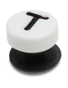 Jibbitz Crocs T Tiny... Negru - Black/White 2