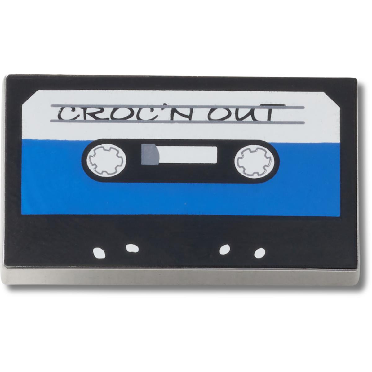 Jibbitz Crocs Blue Cassette Tape