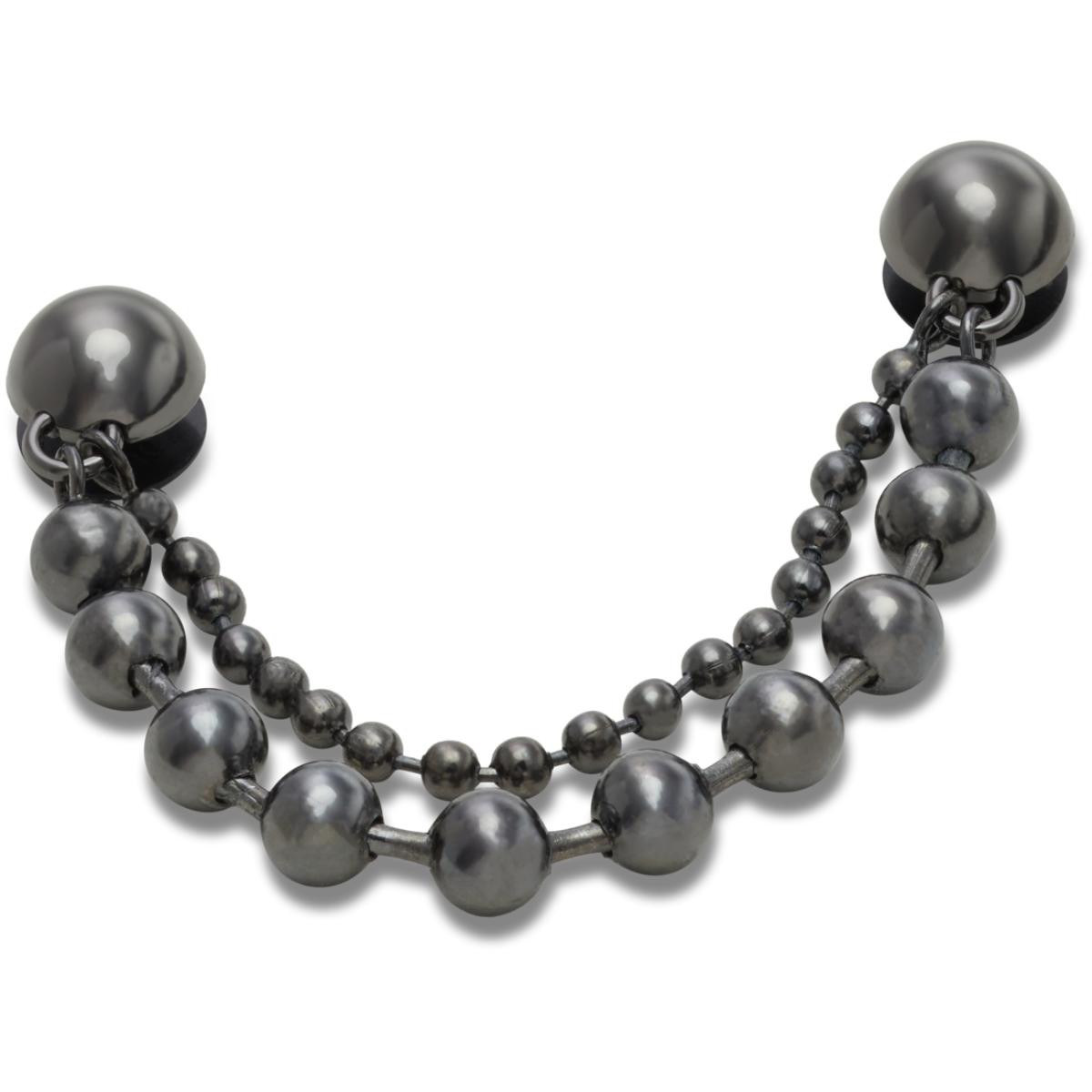 Jibbitz Crocs Double Black Gem Chain