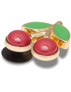 Jibbitz Crocs Tiny Cherries Rosu - Cherry Red 2