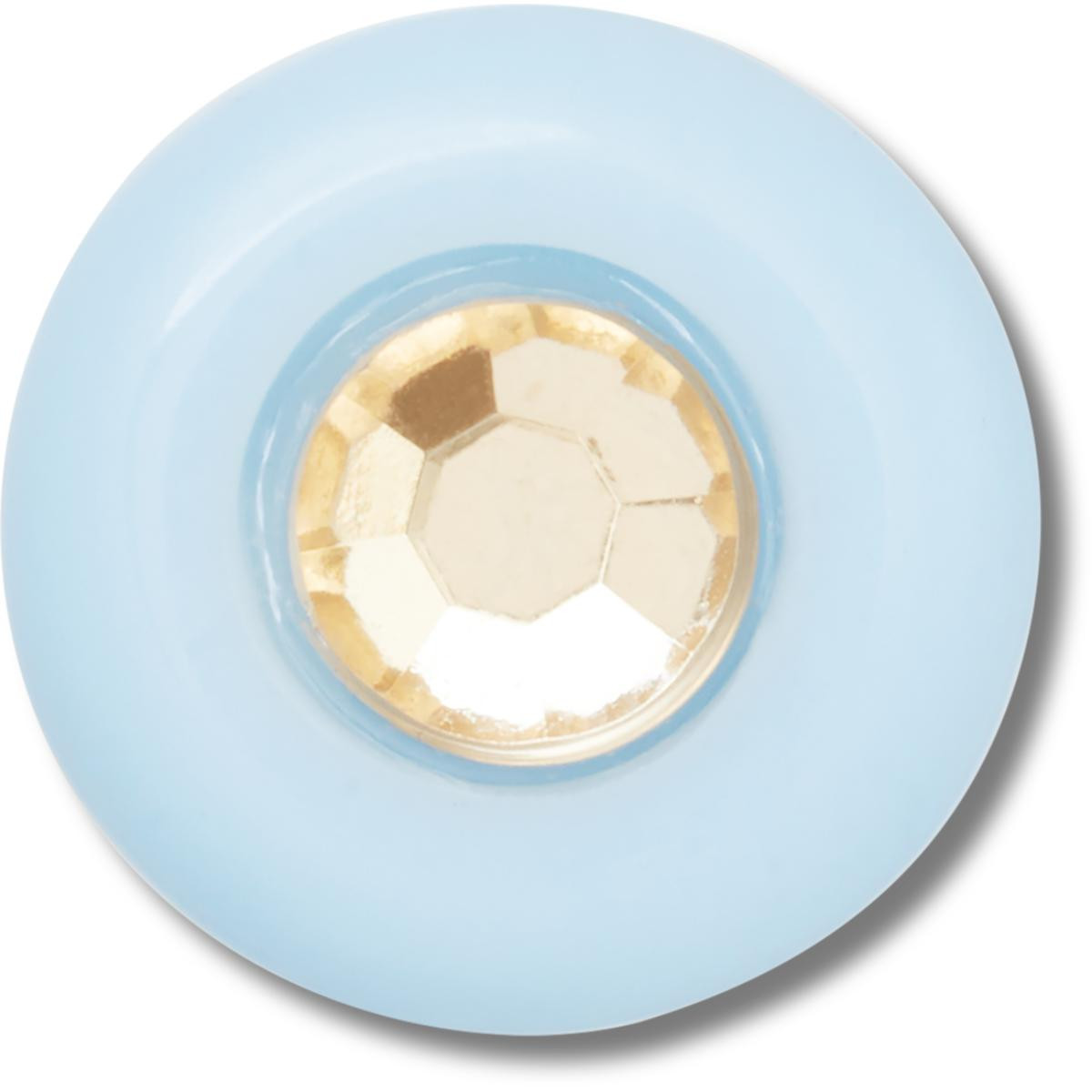 Jibbitz Crocs Blue and Green Acrylic Gem