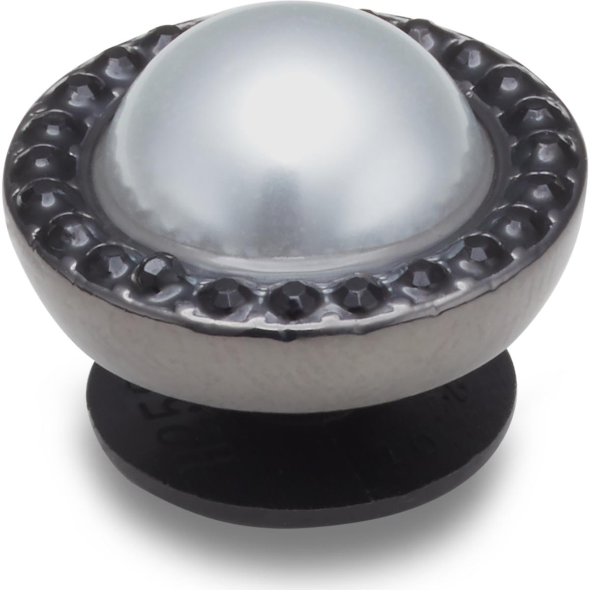 Jibbitz Crocs Pearl with Black Gem Base - 1 | YEO