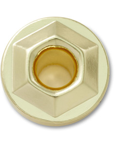 Jibbitz Crocs Green Screw Auriu - Gold