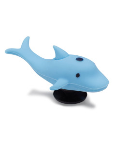 Jibbitz Crocs 3D Dolphin Albastru deschis - Ice Blue