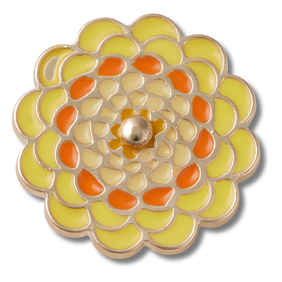 Jibbitz Crocs Yellow Spinner Flower