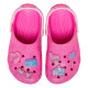 Saboti Crocs Classic Mattel Pink Barbie Kids Culoare Multicolor - Multi