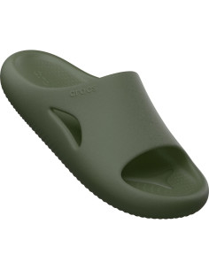Papuci Crocs Mellow Slide Verde - Army Green 2