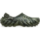 Saboti Crocs Classic Echo Marbled Clog Culoare Verde - Dusty Olive/Multi