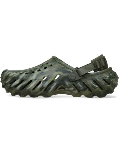 Saboti Crocs Classic Echo... Verde - Dusty Olive/Multi 2