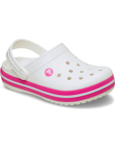 Saboți Crocs Crocband Kid's... Alb - White/Pink Crush 2