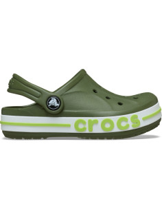 Saboti Crocs Toddler... Verde - Army Green/Lime Punch
