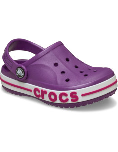 Saboti Crocs Toddler... Purple - Amethyst/Candy Pink 2