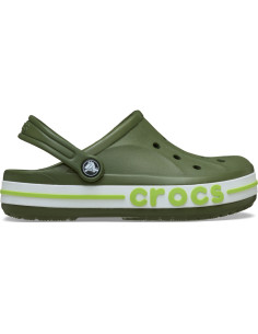 Saboti Crocs Bayaband Clog... Verde - Army Green/Lime Punch