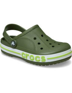 Saboti Crocs Bayaband Clog... Verde - Army Green/Lime Punch 2