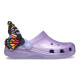 Saboti Crocs Classic Toddler IAM Butterfly Clog Culoare Mov - Mystic Purple