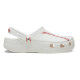Saboti Crocs Classic Toddler Baseball Clog Culoare Alb - White