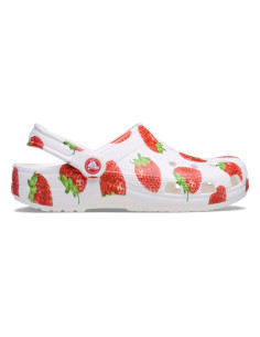 Saboti Crocs Classic Fresh... Alb - Strawberry