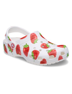 Saboti Crocs Classic Fresh... Alb - Strawberry 2