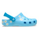 Saboti Crocs Classic Daisy Clog K Culoare Multicolor - Tinted Glass