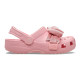 Saboti Crocs Classic Bow Clog K Culoare Roz - Powder Pink