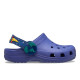 Saboti Crocs Classic Toddler Imagination Lights Back Strap Clog Culoare Albastru - Sapphire