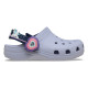 Saboti Crocs Classic Toddler Imagination Lights Back Strap Clog Culoare Mov - Frosted Grape