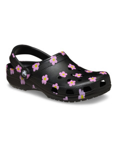 Saboti Crocs Classic Flower... Negru - Black 2