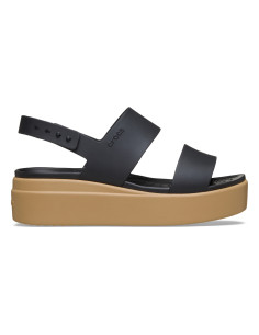 Sandale Crocs Brooklyn Low... Negru - Black/Cashew