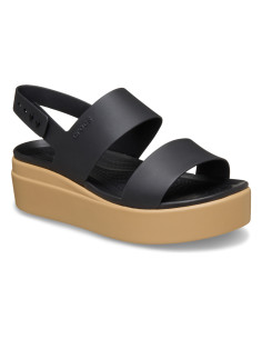 Sandale Crocs Brooklyn Low... Negru - Black/Cashew 2