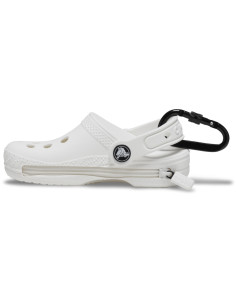 Classic Clog Pouch Bag Charm Alb - White 2
