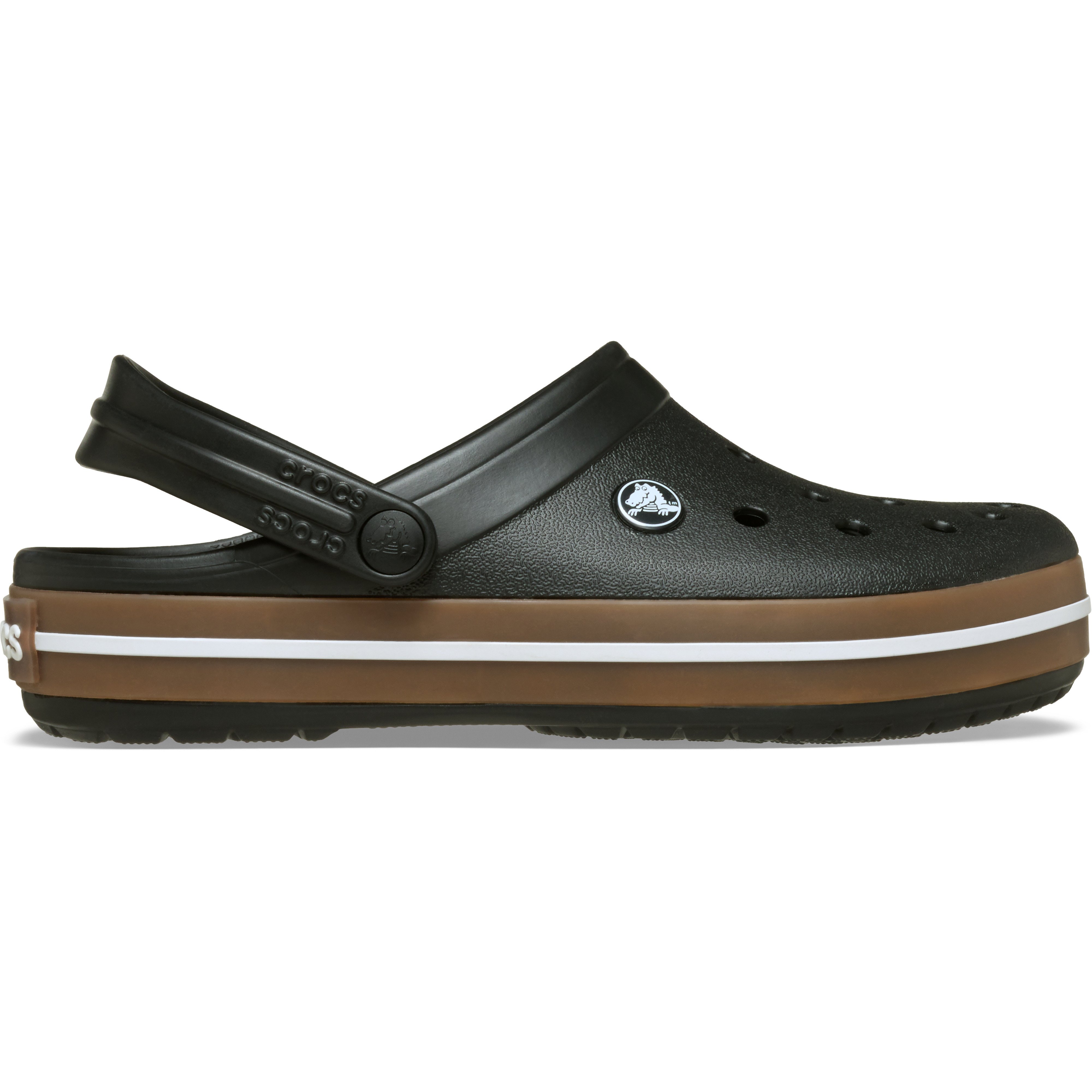 Saboti Crocs Crocband Gum Clog Negru - Black