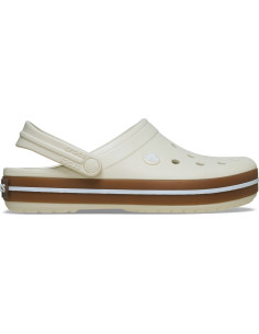 Saboti Crocs Crocband Gum Clog Bej - Summit White