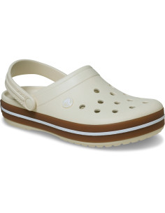 Saboti Crocs Crocband Gum Clog Bej - Summit White 2