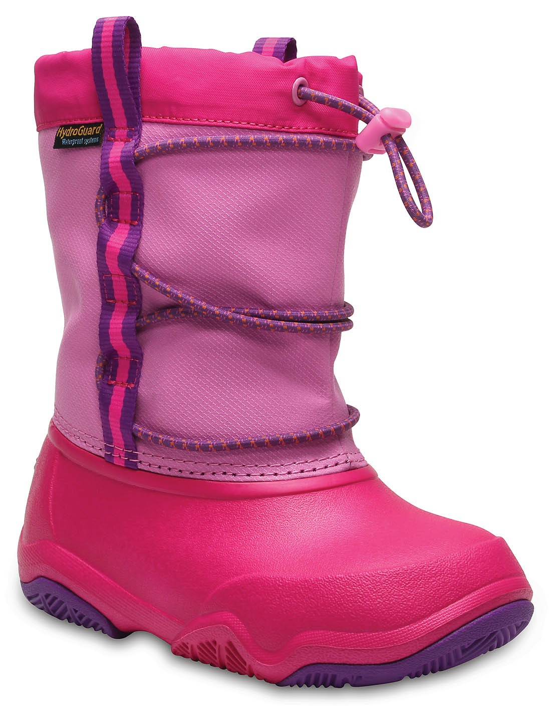 Cizme Crocs Swiftwater Waterproof Boot Roz - Party Pink - 1 | YEO