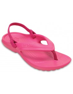 Slapi Crocs Classic Flip Kids Roz - Candy Pink 2