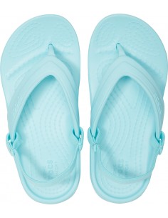 Slapi Crocs Classic Flip Kids Albastru deschis - Ice Blue 2