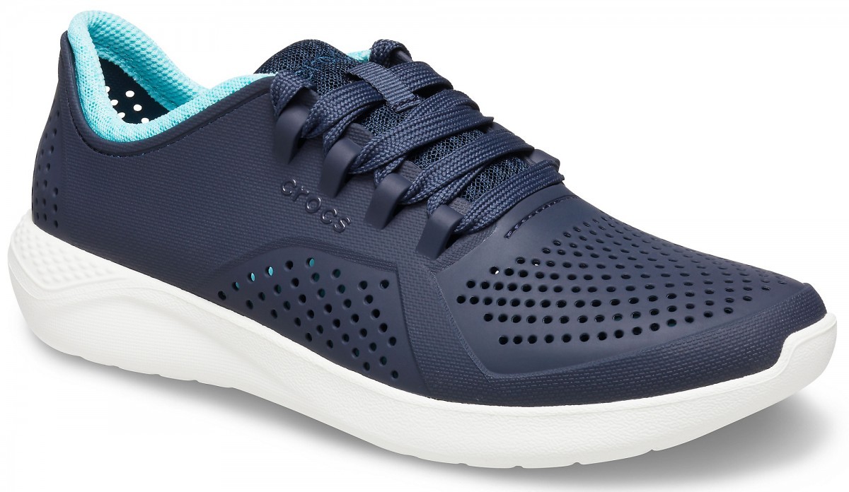 Pantofi Crocs Women\'s Literide Pacer Albastru - Navy/Ice Blue - 1 | YEO