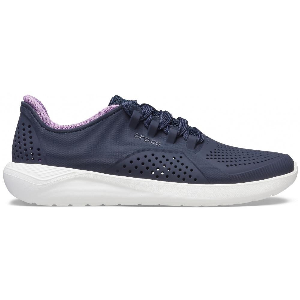 Pantofi Crocs Women\'s Literide Pacer Albastru - Navy/Orchid