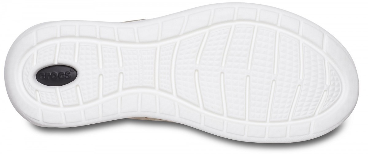 Pantofi Crocs Men\'s LiteRide Pacer Bej - Cobblestone/White - 3 | YEO