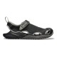 Sandale Crocs Swiftwater Mesh Deck Sandal Culoare Negru - Black
