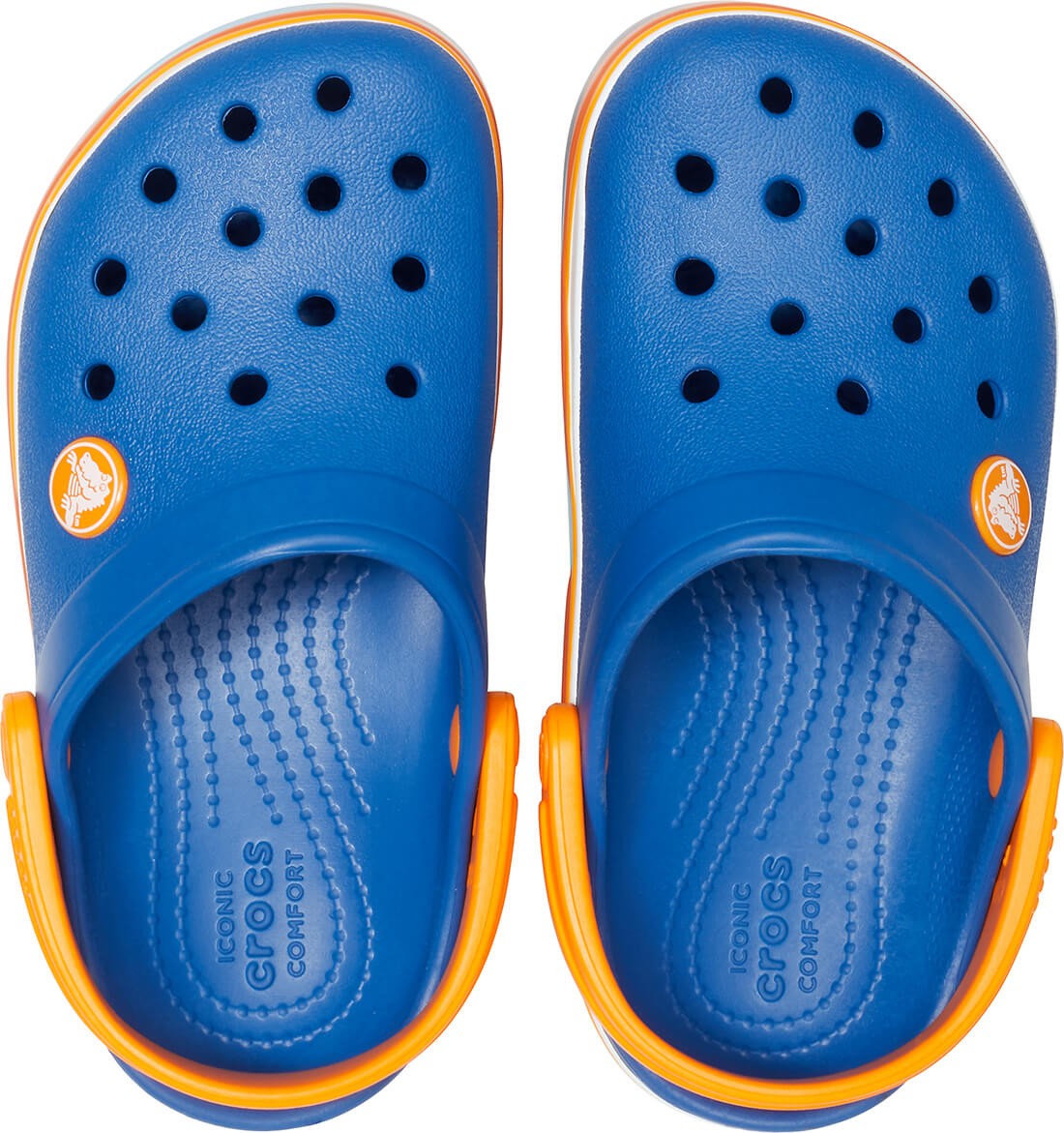 Saboti Crocs Crocband Wavy Band Kids Clog Albastru - Blue Jean - 2 | YEO