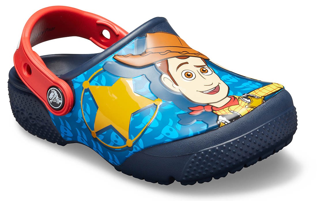 Saboti Crocs Fun Lab Buzz & Woody Clog Albastru - Navy