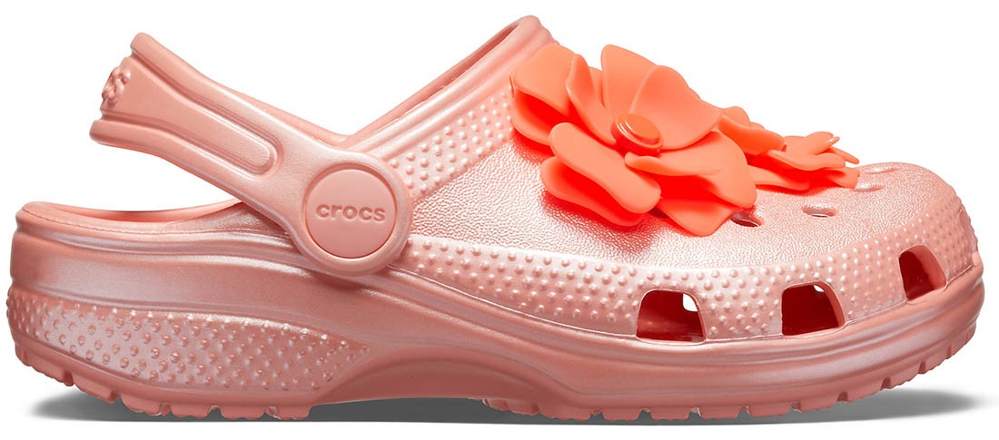 Saboti crocs classic vivid blooms kids clog