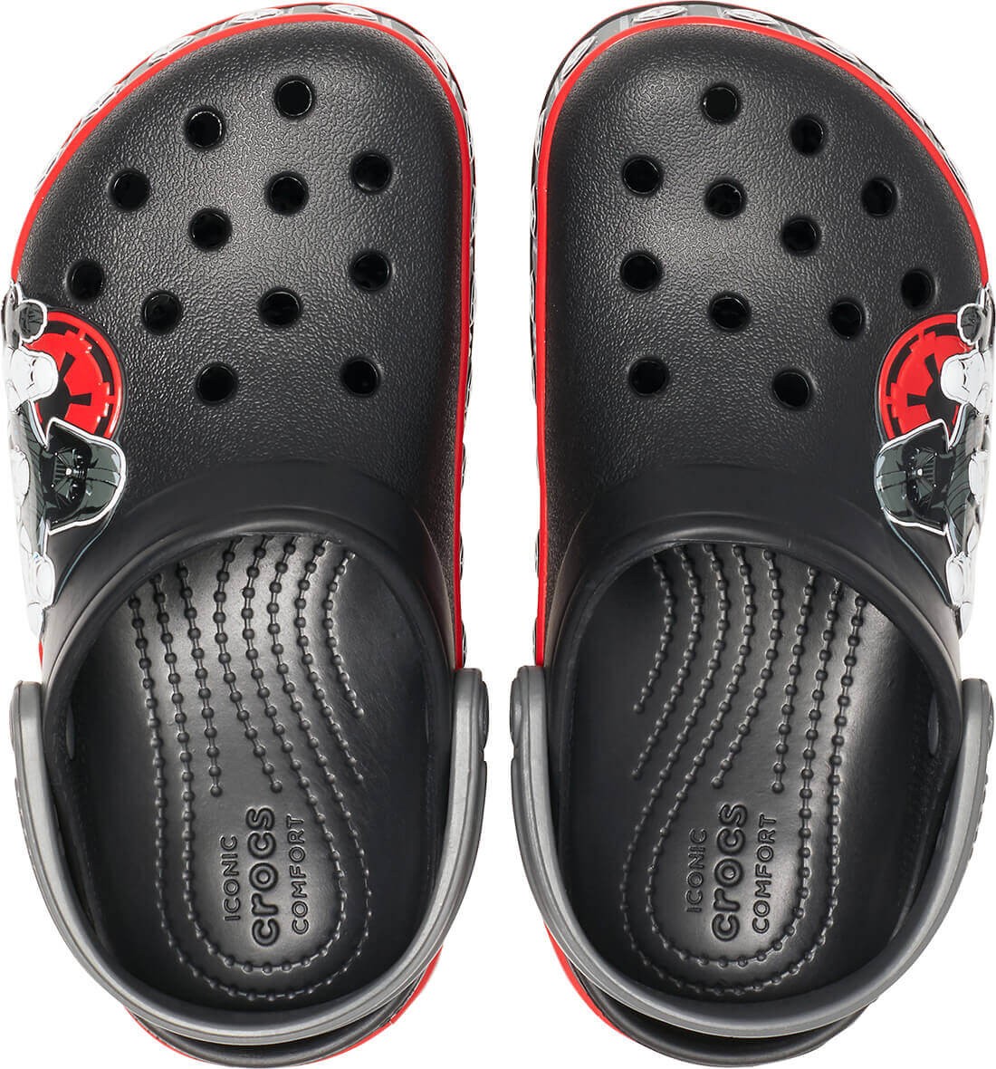 Saboti Crocs Fun Lab Empire Band Clog Negru - Black - 2 | YEO