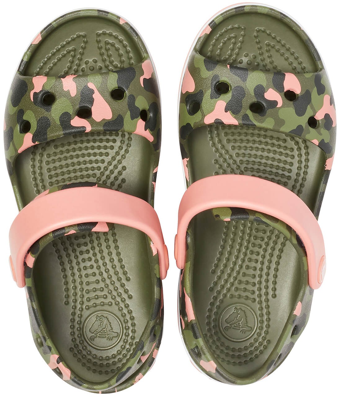 Sandale Crocs Crocband Seasonal Graphic Sandal Pepene galben - Melon - 2 | YEO