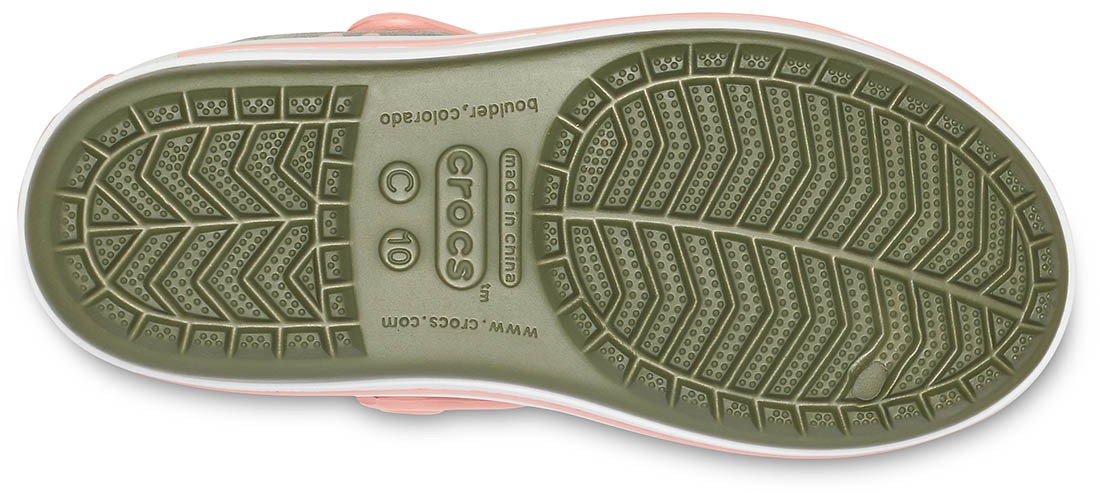 Sandale Crocs Crocband Seasonal Graphic Sandal Pepene galben - Melon - 3 | YEO