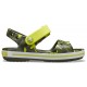 Sandale Crocs Crocband Seasonal Graphic Sandal Culoare Galben - Citrus