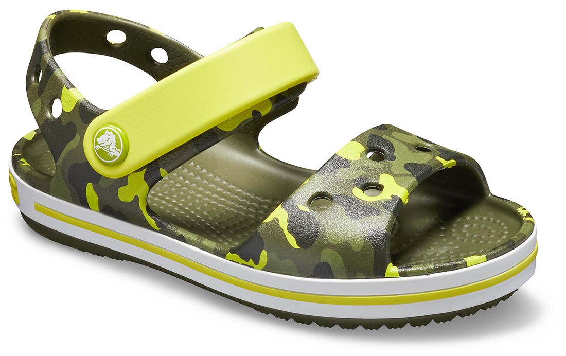 Sandale Crocs Crocband Seasonal Graphic Sandal Galben - Citrus - 1 | YEO