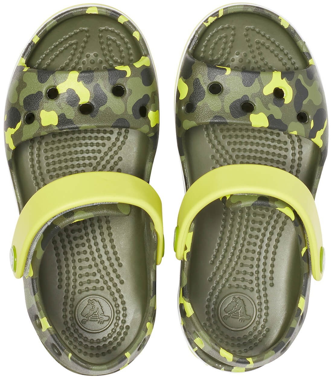 Sandale Crocs Crocband Seasonal Graphic Sandal Galben - Citrus - 2 | YEO